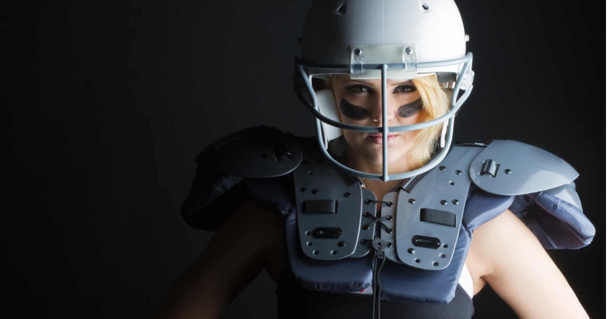 Female Football Player
